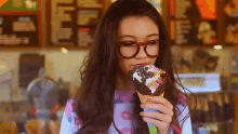 Ice Cream Not Interested GIF - Ice Cream Not Interested Jessie Paege GIFs