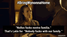 nullus fucks nostra familia wynonna earp wynonna earp earper