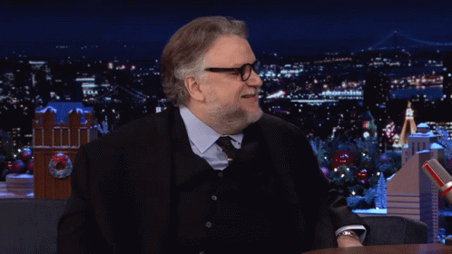 Guillermo Del Toro Laughing GIF - Guillermo Del Toro Laughing Laugh - Discover & Share GIFs