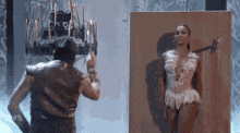 Magicianassistant Knifethrower GIF - Magicianassistant Knifethrower Knifethwrowing GIFs