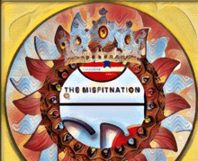 a painting of a crown with the words the misfitnation on it