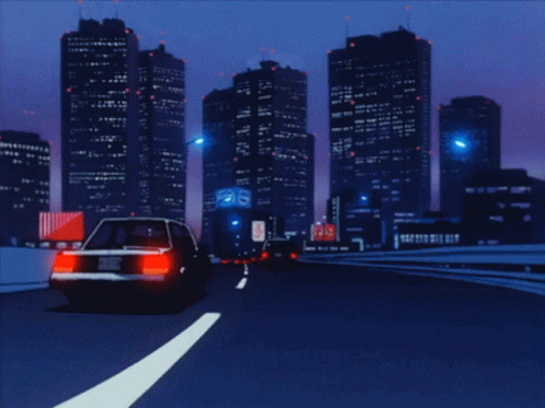 Car Aesthetic GIF - Car Aesthetic Anime - Discover & Share GIFs
