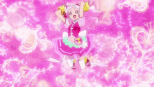 Precure Cure Yell GIF - Precure Cure Yell Transformation GIFs
