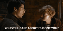 Dylan Obrien You Still Care About It GIF - Dylan Obrien You Still Care About It Dont You GIFs