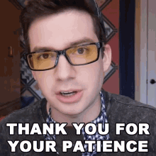 Thank You For Your Patience Michael Groth GIF - Thank You For Your Patience Michael Groth Mandjtv GIFs