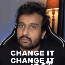 Change It Change It Sahil Shah GIF - Change It Change It Sahil Shah Switch It GIFs