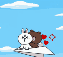 Yeah Cony And Brow GIF - Yeah Cony And Brow Plane GIFs