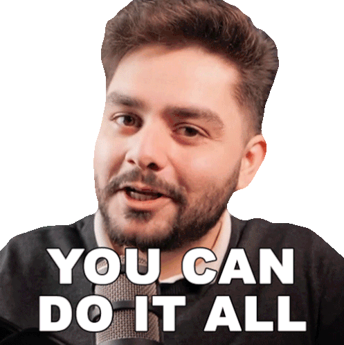 You Can Do It All Ignace Aleya Sticker - You Can Do It All Ignace Aleya You Can Handle It All Stickers