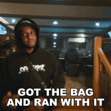 Got The Bag And Ran With It D-block Europe GIF