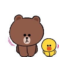 Cony And Brown Sally Sticker - Cony And Brown Brown Sally Stickers