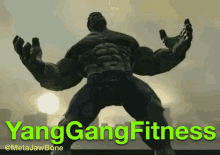 Yang Gang Fitness Hulk GIF - Yang Gang Fitness Yang Gang Hulk GIFs