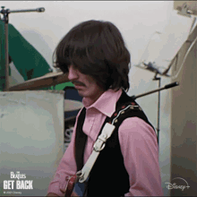 Playing Guitar George Harrison GIF - Playing Guitar George Harrison The Beatles GIFs