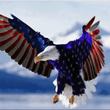American Flag American Eagle GIF - American Flag American Eagle GIFs