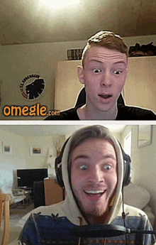 omegle pewdiepie surprised shocked shocked face