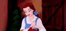 Belle Beauty And The Beast GIF - Belle Beauty And The Beast Whatever GIFs