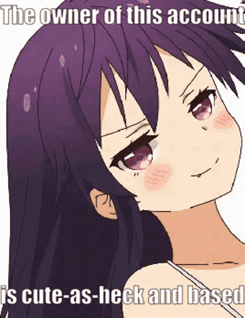 Hot anime girl meme CLICK ON YOUR OWN RISK  rmemes