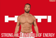 strong yotta full of energy hilti muscles
