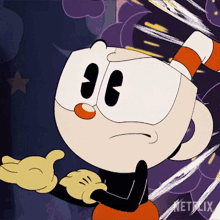 Teleport Behind You Cuphead GIF - Teleport Behind You Cuphead The Devil GIFs