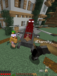 a screenshot of a video game with the name iieternity on the bottom