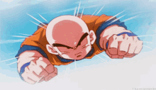 Dragon Ball Z Krillin GIF - Dragon Ball Z Krillin Fly GIFs