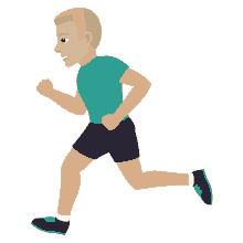 jogging run
