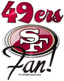 49ers Sf Sticker - 49ers Sf San Francisco Stickers