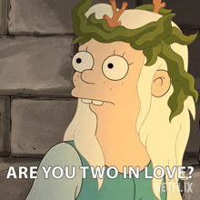 Are You Two In Love Bean GIF - Are You Two In Love Bean Disenchantment GIFs