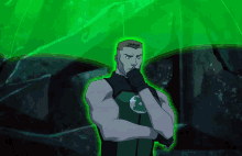 Guy Gardner Green Lantern GIF - Guy Gardner Green Lantern Youngjustice GIFs