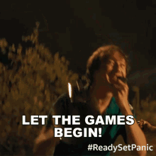 Let The Games Begin Panic GIF - Let The Games Begin Panic Lets Start GIFs