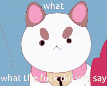 What What Did You Say GIF - What What Did You Say Bee And Puppycat GIFs