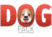 dog pack dog joypixels cute dog pack of dogs