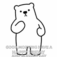 Happy Friday Bear Dance GIF