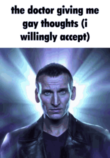 Doctor Who Gay Thoughts GIF - Doctor Who Gay Thoughts Christopher Eccleston GIFs