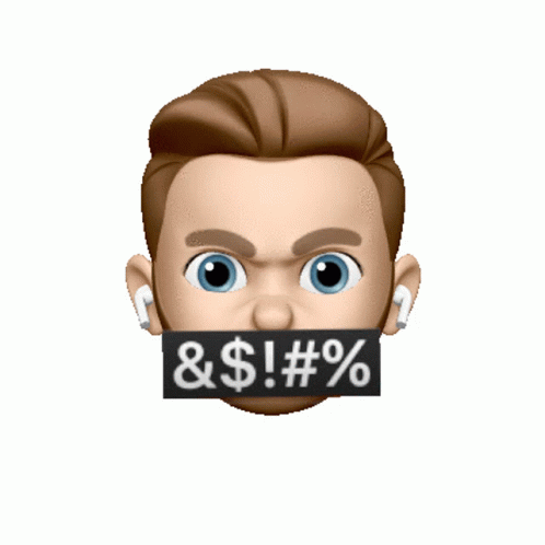 Curse Animoji Sticker - Curse Animoji Angry - Discover & Share GIFs