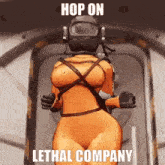 Hop On Lethal Company GIF - Hop On Lethal Company GIFs
