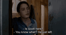 Is Scott Here You Know What GIF - Is Scott Here You Know What He Left GIFs