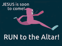 run to the altar repent