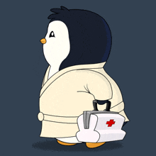 Doctor Penguin GIF - Doctor Penguin Hospital GIFs