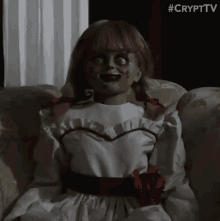 Annabelle Creepy GIF - Annabelle Creepy Doll GIFs
