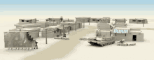 Desert Storm Arabic Town GIF