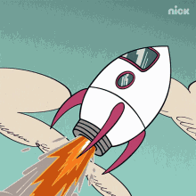 rocket launch the loud house off to outer space rocket ship flying to outer space