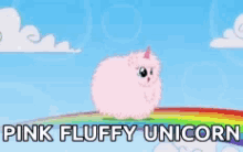 Pink Fluffy GIF