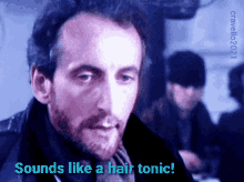 Sounds Like A Hair Tonic Hugh Frase GIF - Sounds Like A Hair Tonic Hugh Frase George Hill GIFs