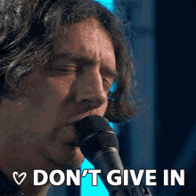 Dont Give In Gary Lightbody GIF - Dont Give In Gary Lightbody Snow Patrol GIFs