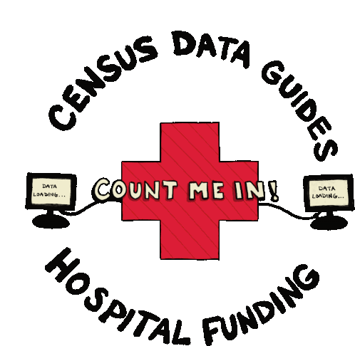 Census Data Funding Sticker - Census Data Funding Hospital Funding Stickers