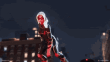 Escaping Black Cat GIF - Escaping Black Cat Marvels Spider Man GIFs