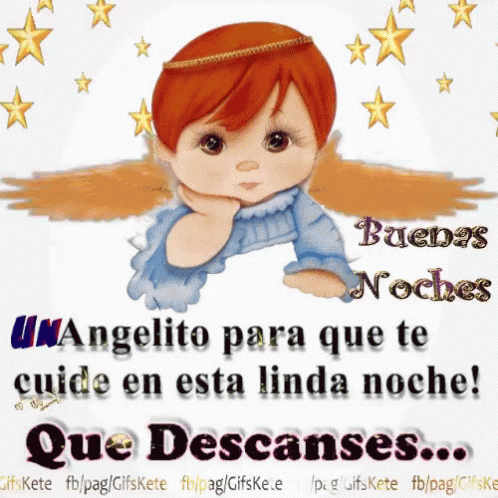 Buenas Noches Angel GIF - Buenas Noches Angel Angelito - Discover & Share  GIFs