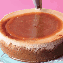 Cheesecake Decorating GIF