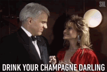 Drink Your Champagne Darling Drink It GIF - Drink Your Champagne Darling Drink It Champagne GIFs