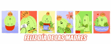 Feliz Día De Las Madres GIF - Cactus Feliz Dia De Las Madres Feliz Dia De La Madre GIFs